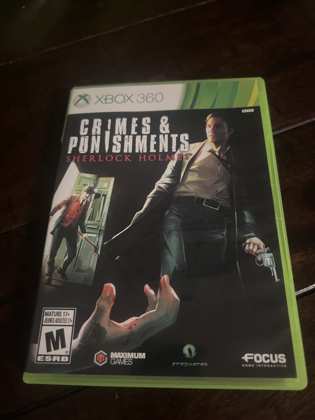 Sherlock Holmes: Crimes & Punishments (Microsoft Xbox 360, 2014) CIB COMPLETE