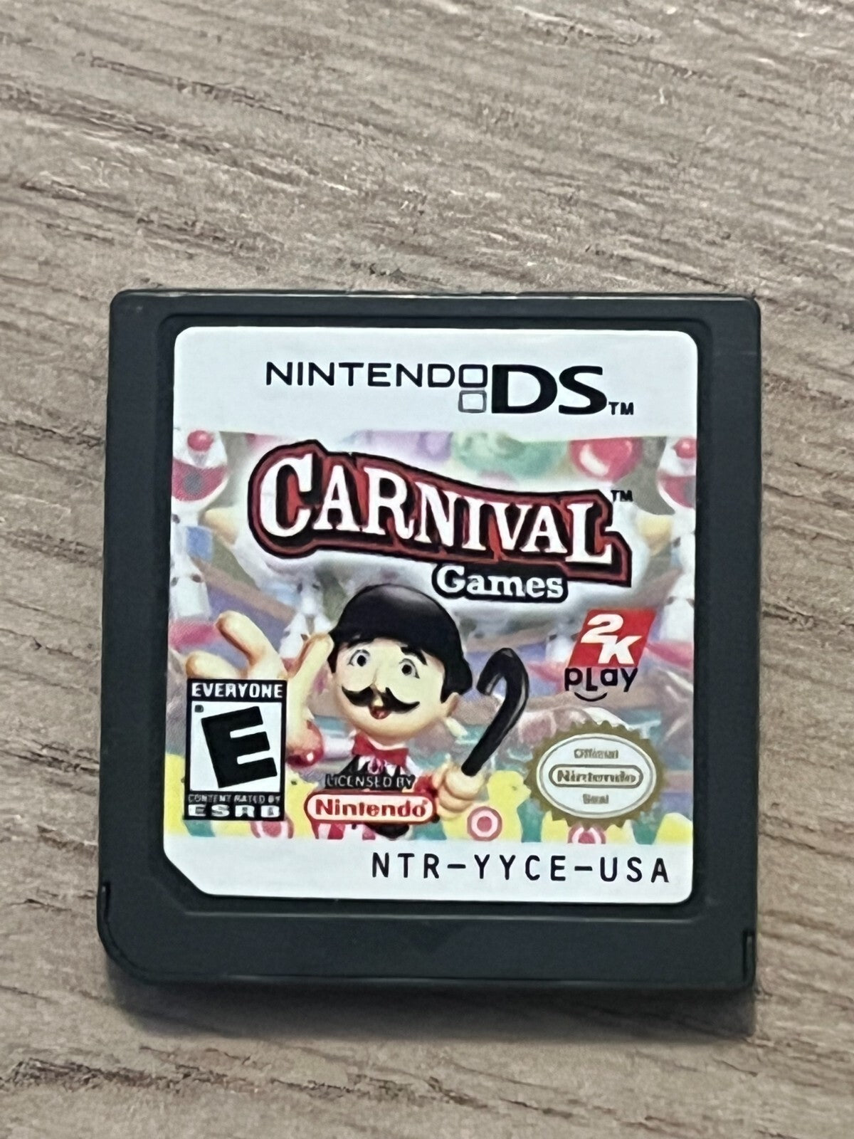Carnival Games (Nintendo DS, 2008) CART ONLY