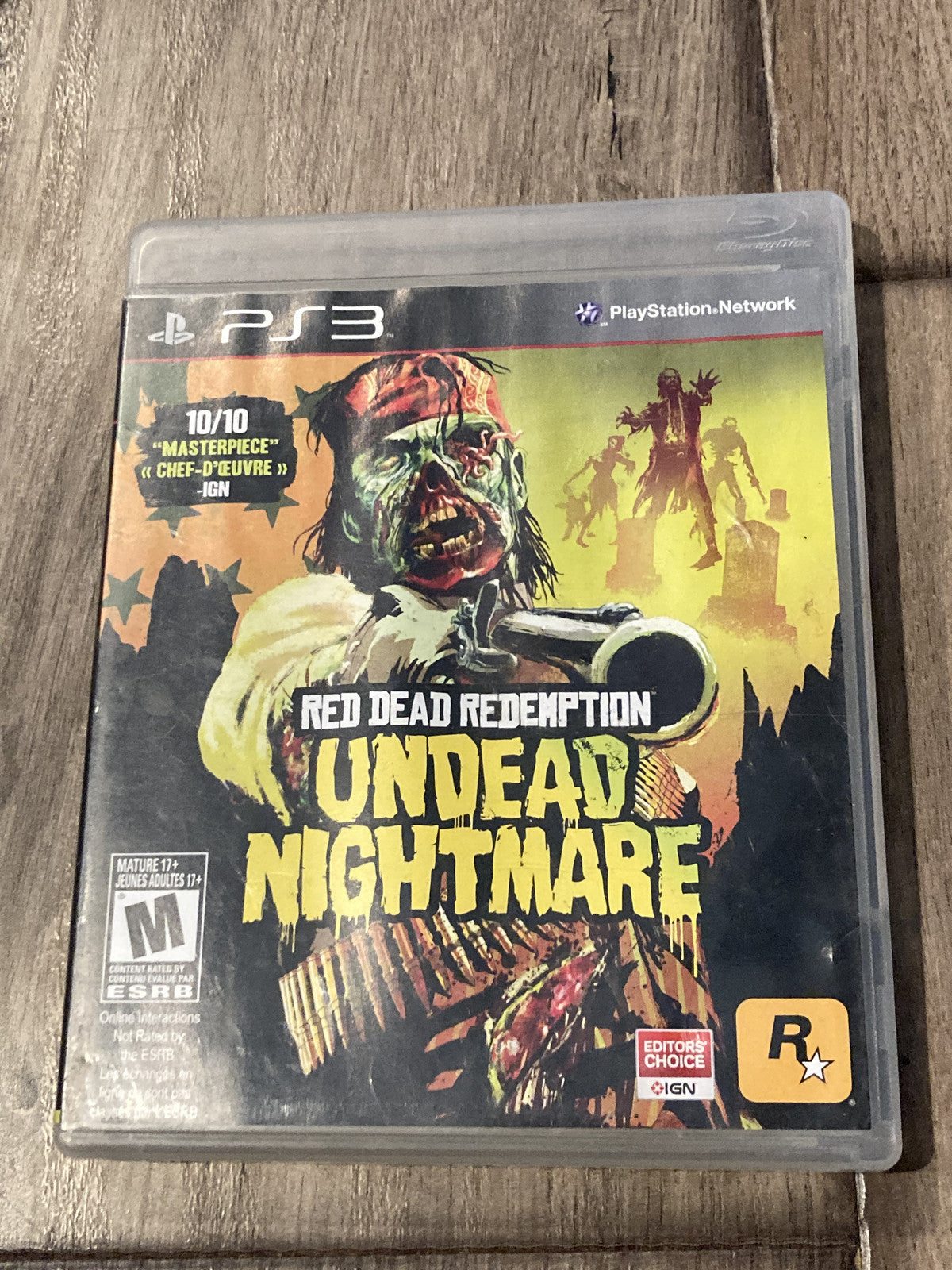 Red Dead Redemption Undead Nightmare (Sony Playstation 3 PS3, 2010) CIB COMPLETE