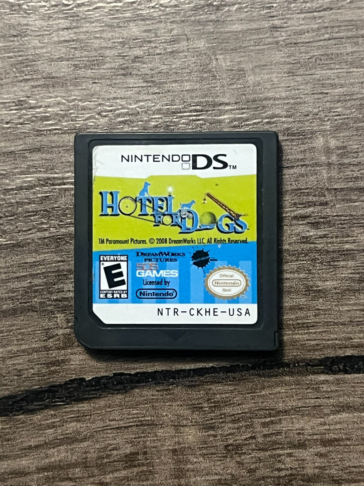 Hotel for Dogs (Nintendo DS, 2009) CART ONLY