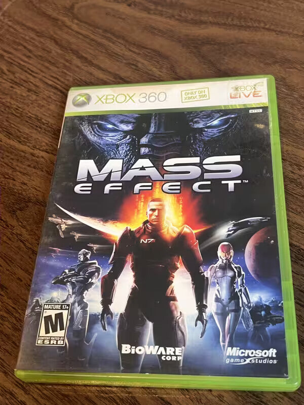 Mass Effect (Microsoft Xbox 360, 2007) CIB COMPLETE