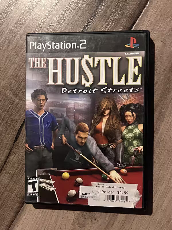 The Hustle Detroit Streets (Sony Playstation 2, 2006) CIB