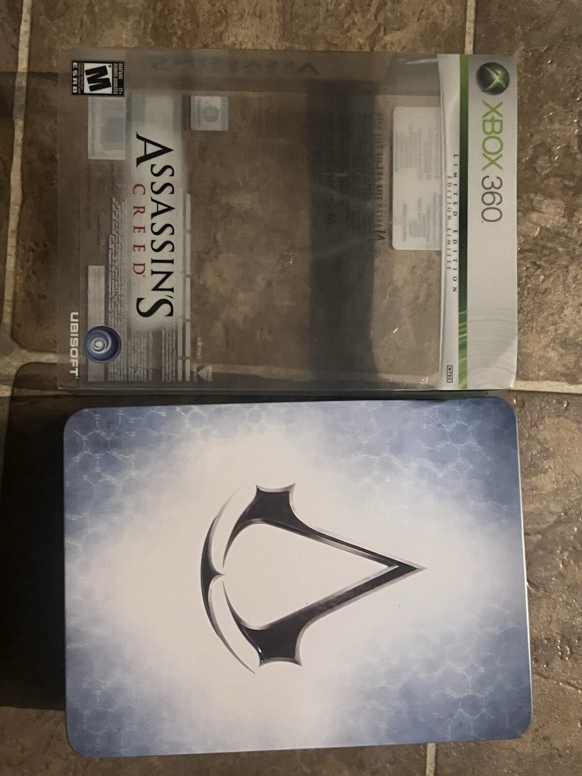 Assassin's Creed: Limited Edition (Microsoft Xbox 360, 2007) NO FIGURE