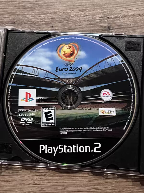 UEFA Euro 2004 (Sony Playstation 2, 2004) DISC ONLY