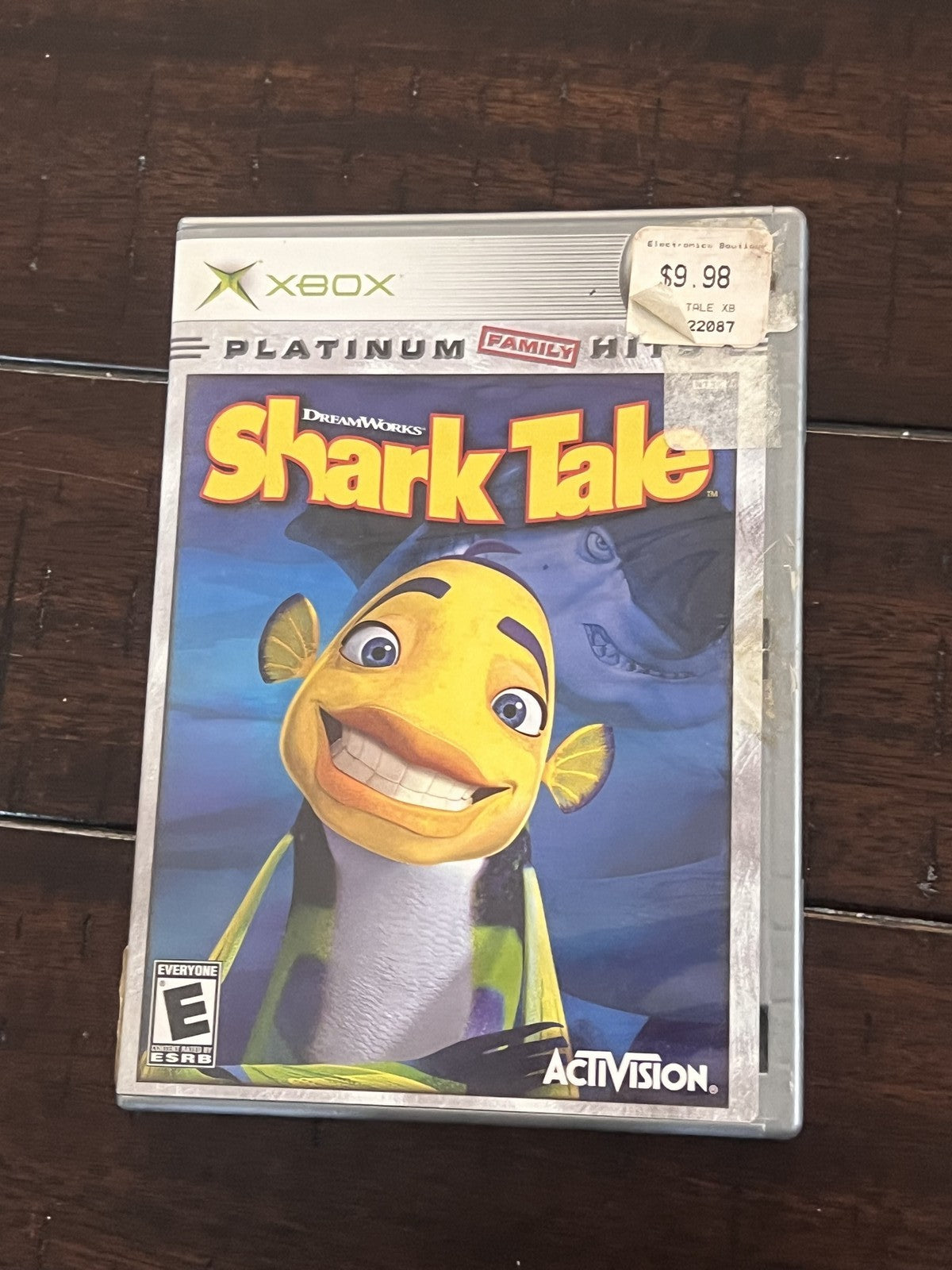 Shark Tale: Platinum Hits (Microsoft Xbox, 2004) CIB COMPLETE