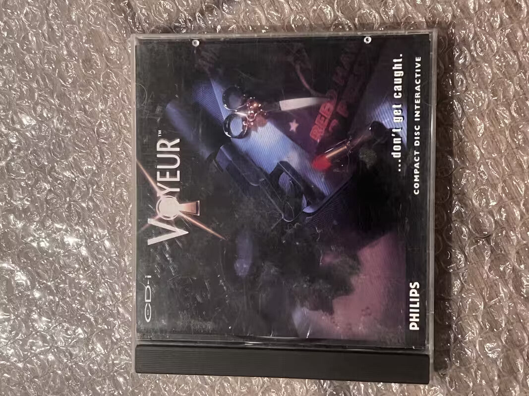 Voyeur: Don't Get Caught (Phillips CD-i, 1993) CIB COMPLETE