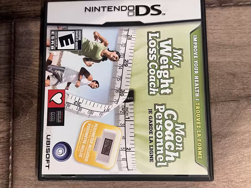 My Weight Loss Coach (Nintendo DS, 2008) CIB COMPLETE