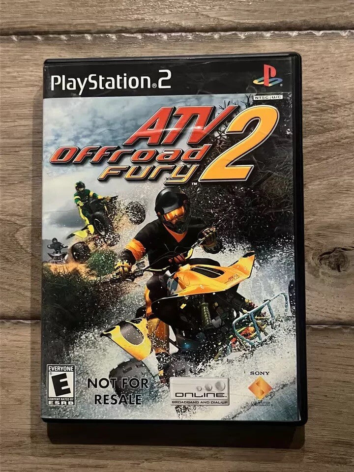 ATV Offroad Fury 2: NFR (Sony PlayStation 2 PS2, 2002) NO MANUAL