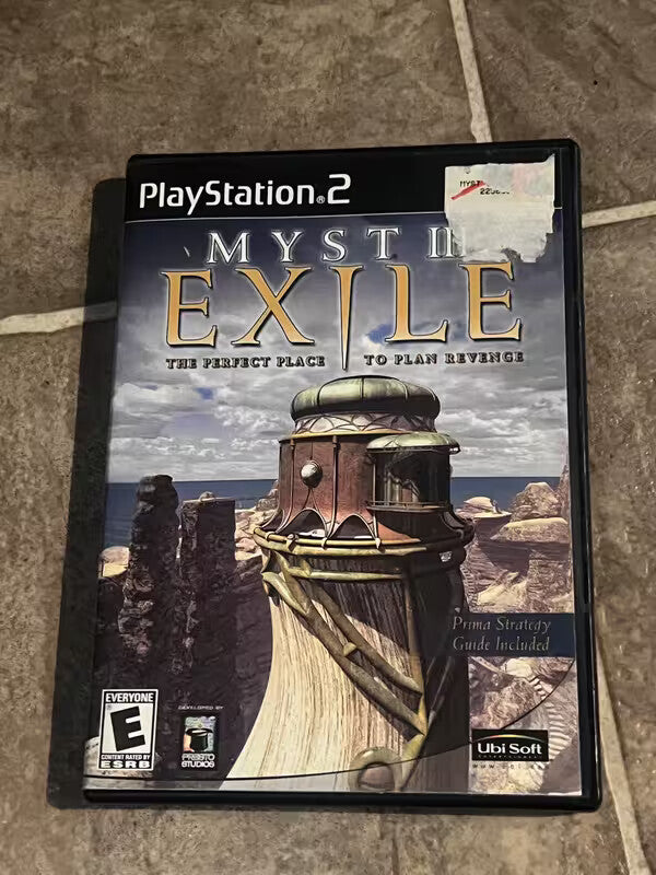 Myst 3 Exile (Sony Playstation 2 PS2, 2002) CIB COMPLETE