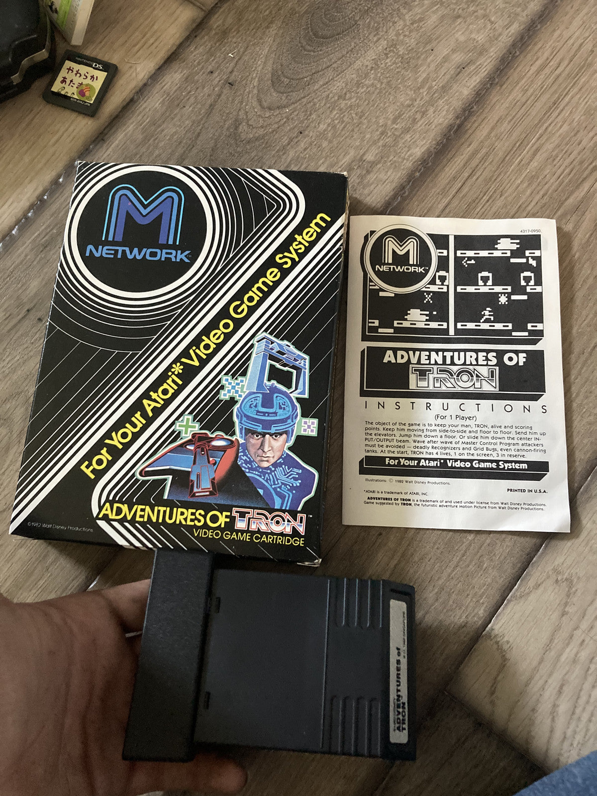Adventures of Tron (Atari 2600, 1982) CIB COMPLETE