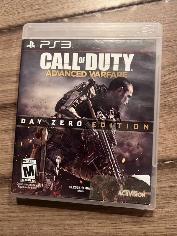 Call of Duty Advanced Warfare: Day Zero (Sony Playstation 3, 2014) NO MANUAL
