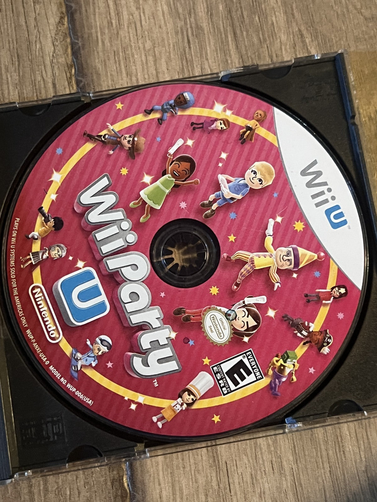Wii Party U (Nintendo Wii U, 2013) DISC ONLY