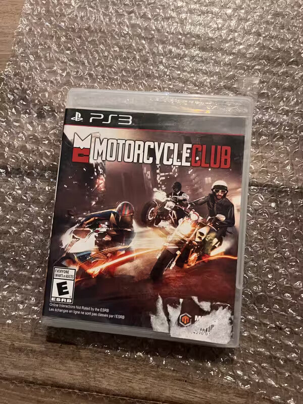 Motorcycle Club (Sony Playstation 3, 2015) BRAND NEW SEALED