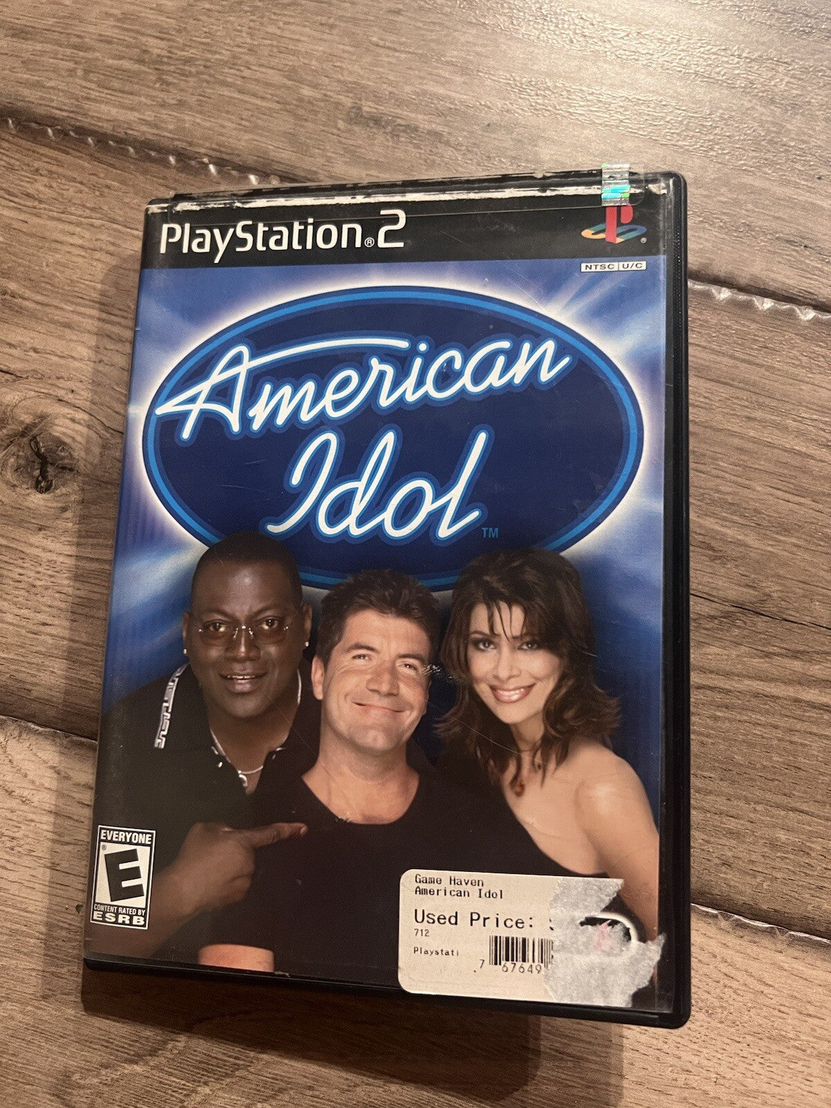 American Idol (Sony Playstation 2, 2003) NO MANUAL