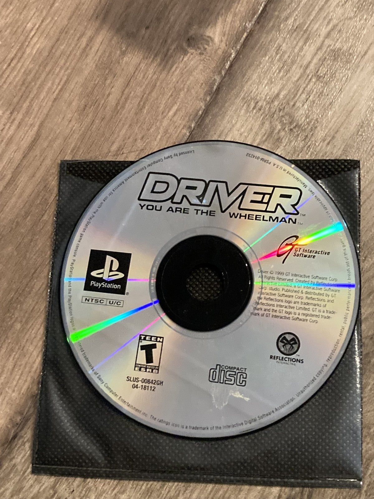 Driver: You Are the Wheelman (Sony Playstation 1 PS1, 1999) DISC ONLY