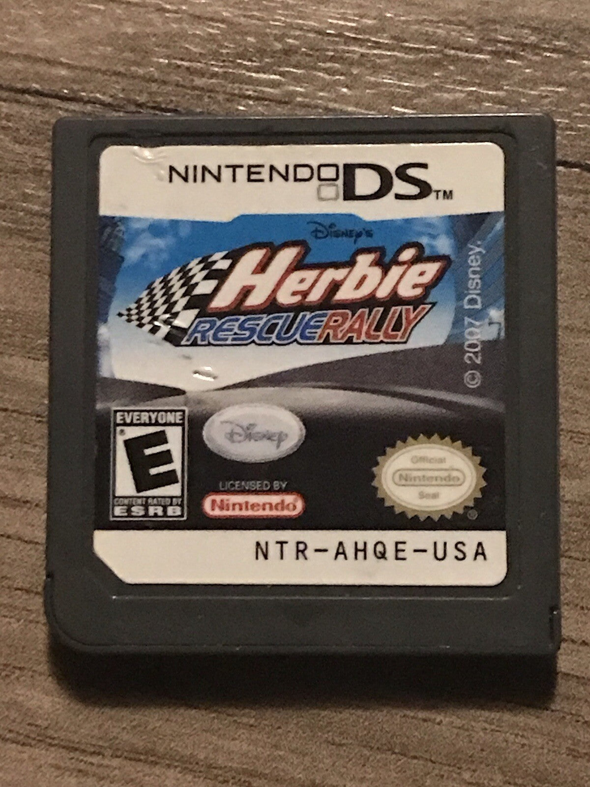 Disney's Herbie: Rescue Rally (Nintendo DS, 2007) CART ONLY