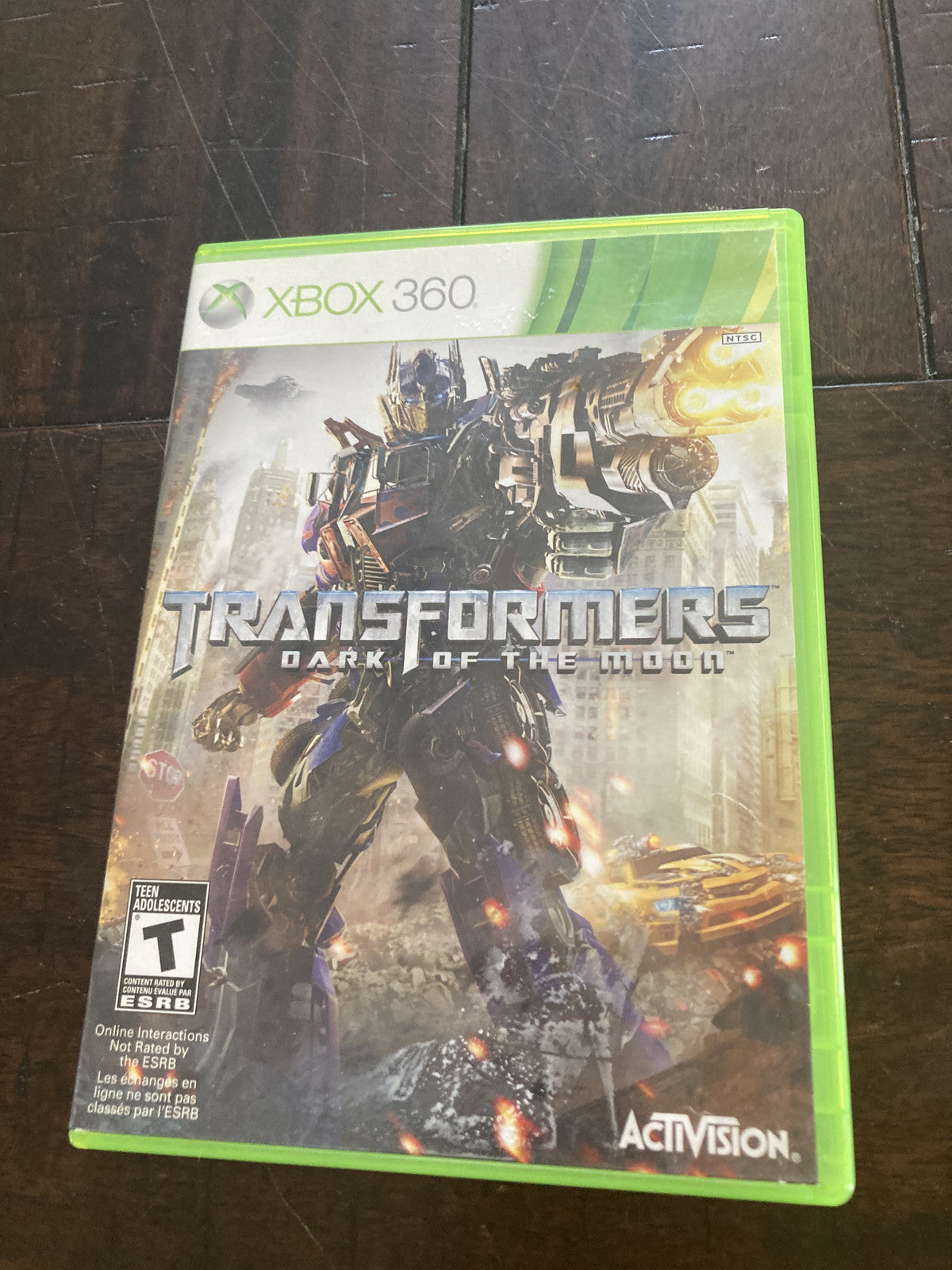 Transformers: Dark of the Moon (Microsoft Xbox 360, 2011) CIB COMPLETE