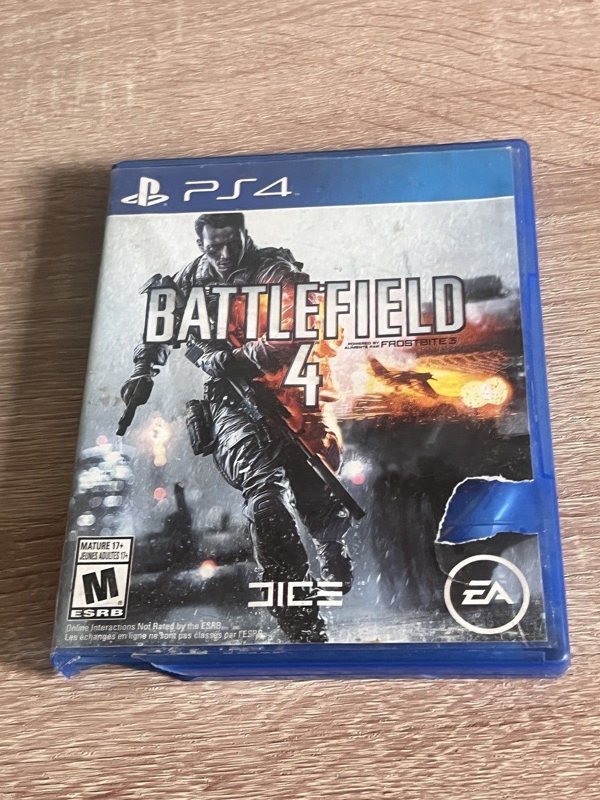 Battlefield 4 (Sony PlayStation 4, 2013) NO MANUAL