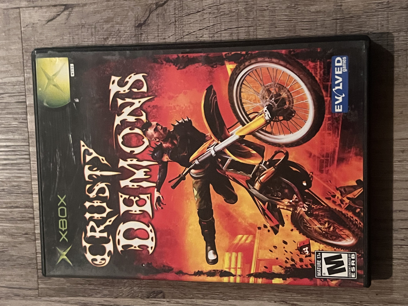 Crusty Demons (Microsoft Xbox, 2006) CIB COMPLETE