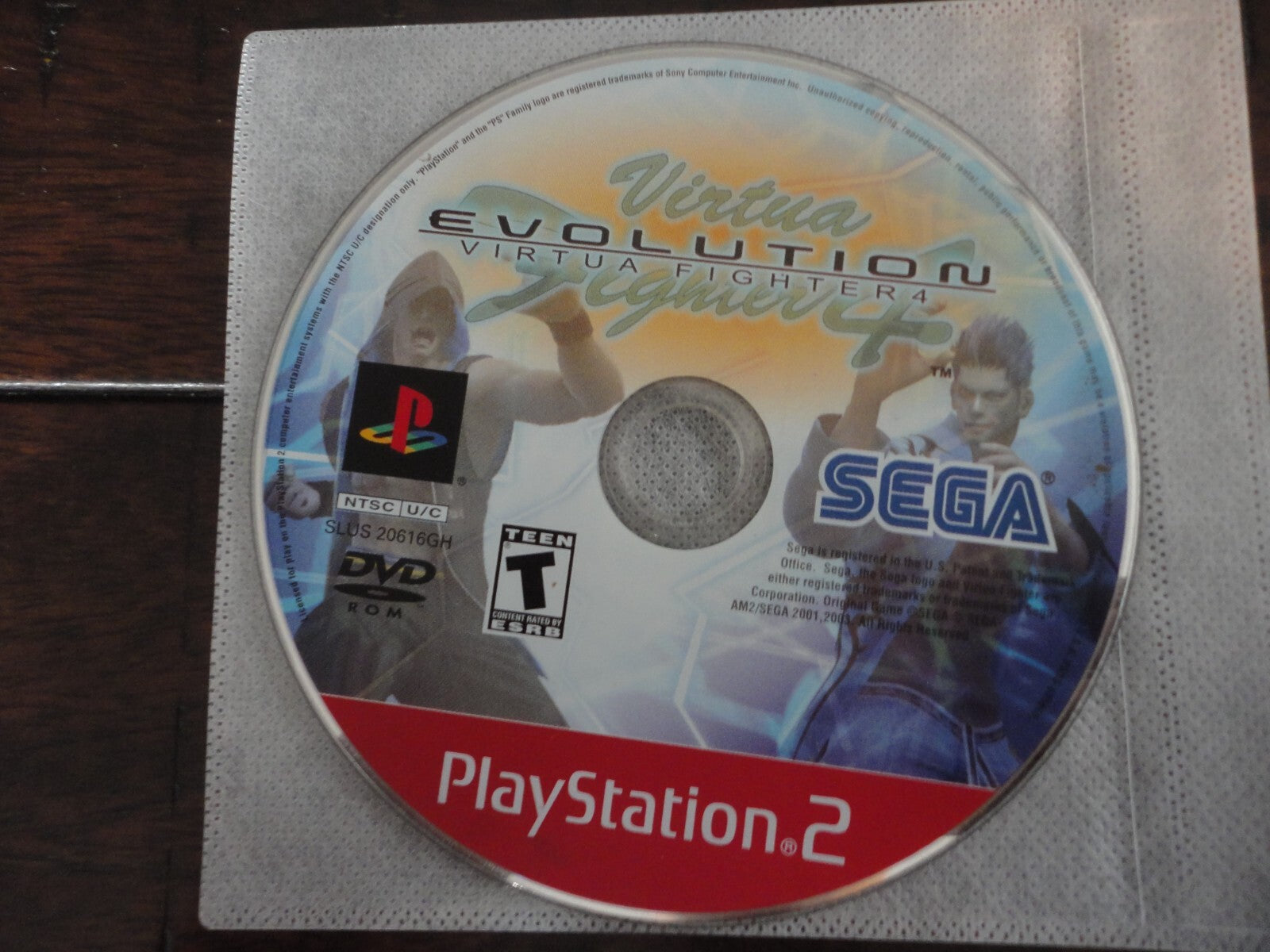 Virtua Fighter 4: Evolution {Greatest Hits} (Sony PlayStation 2, 2003) DISC ONLY