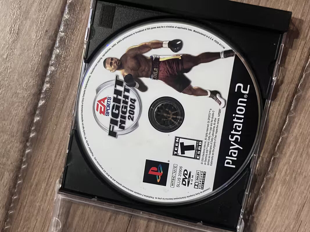 Fight Night 2004 (Sony Playstation 2, 2004) DISC ONLY
