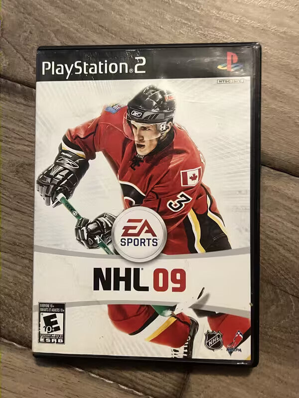 NHL 09 (Sony PlayStation 2, 2009) NO MANUAL