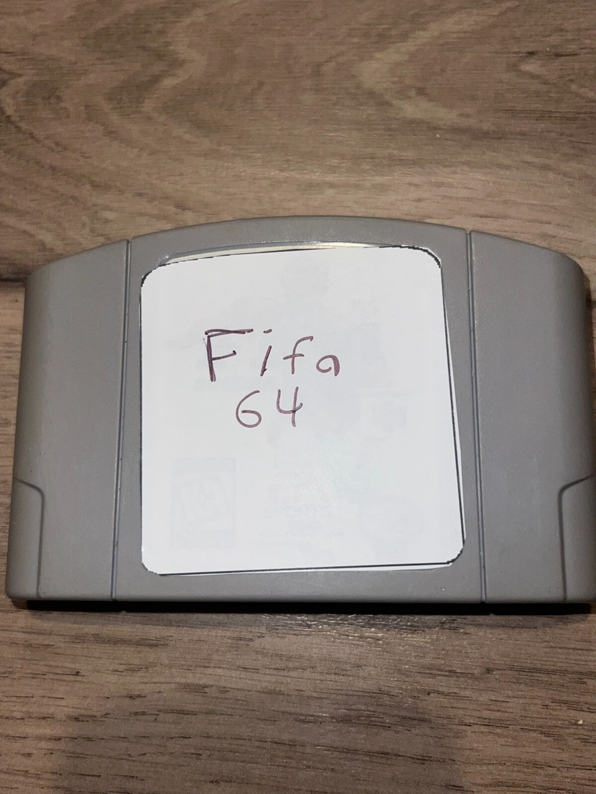 FIFA Soccer 64 (Nintendo 64, 1996) CART ONLY NO LABEL NTSC U/C