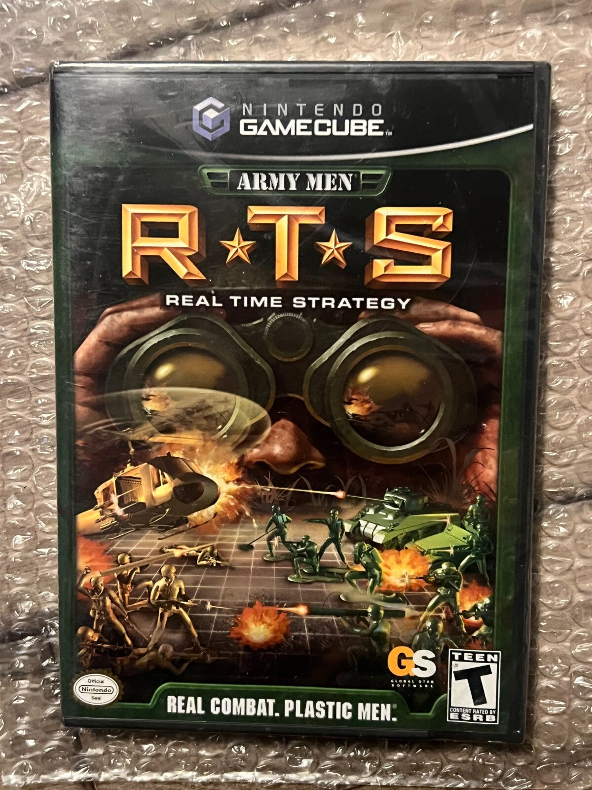 Army Men RTS (Nintendo GameCube, 2004) NEW SEALED SMALL TEAR