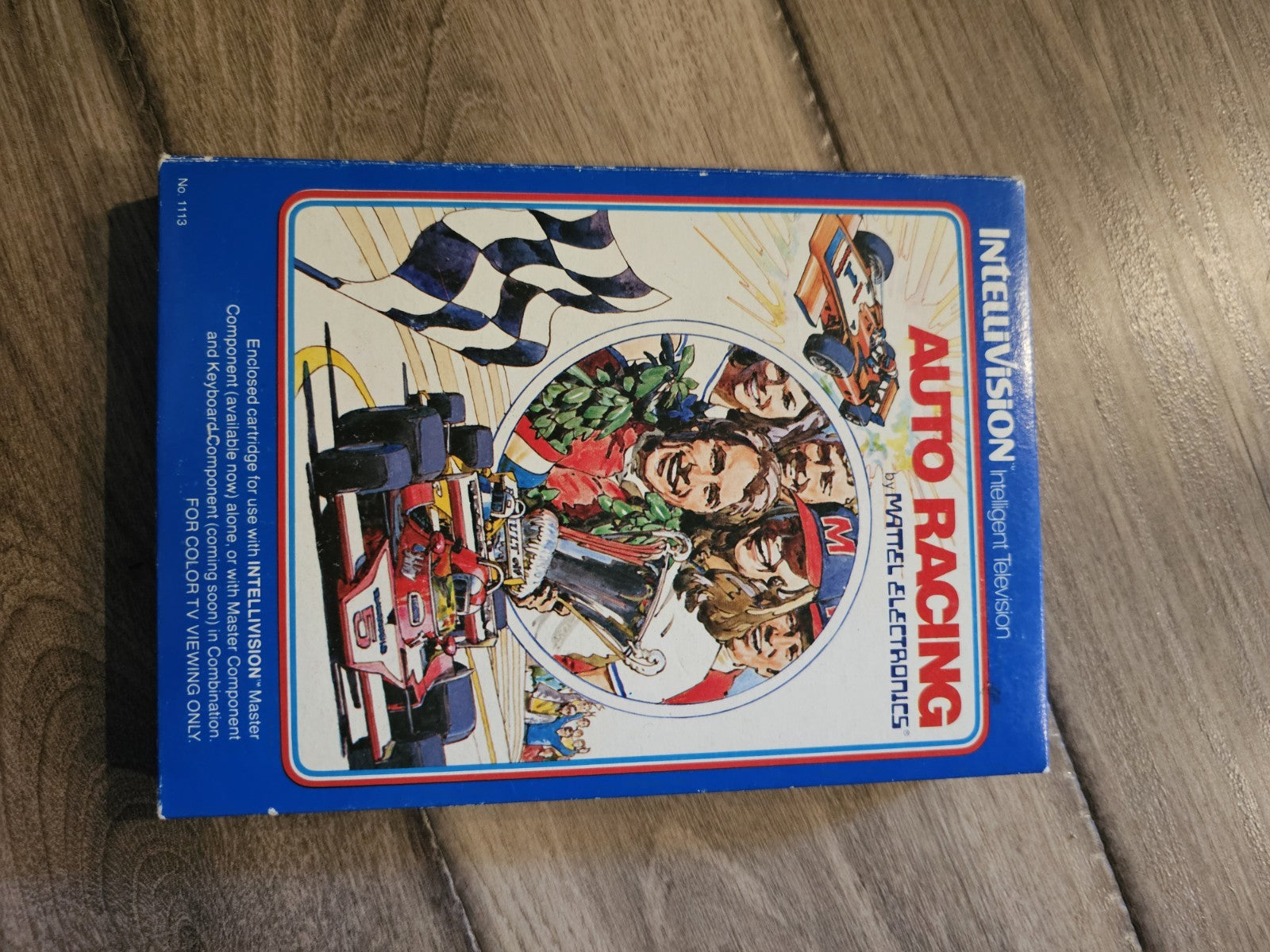 Auto Racing (Intellivision, 1980) CIB COMPLETE