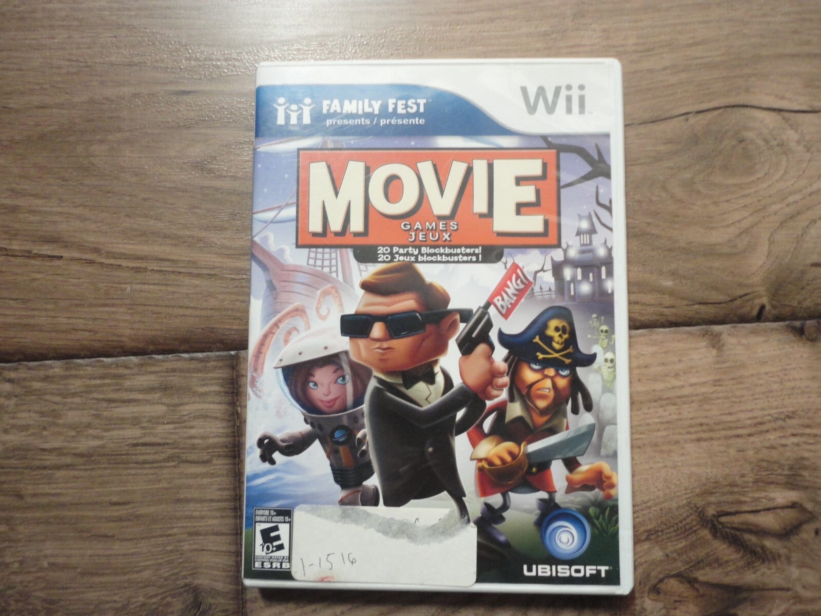 Family Fest Presents: Movie Games (Nintendo Wii, 2008) CIB