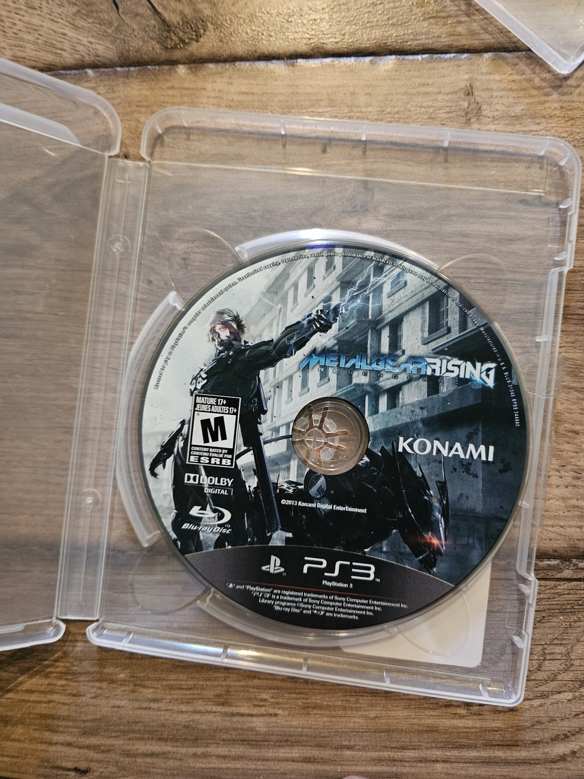 Metal Gear Rising: Revengeance (Playstation 3, 2013) DISC ONLY