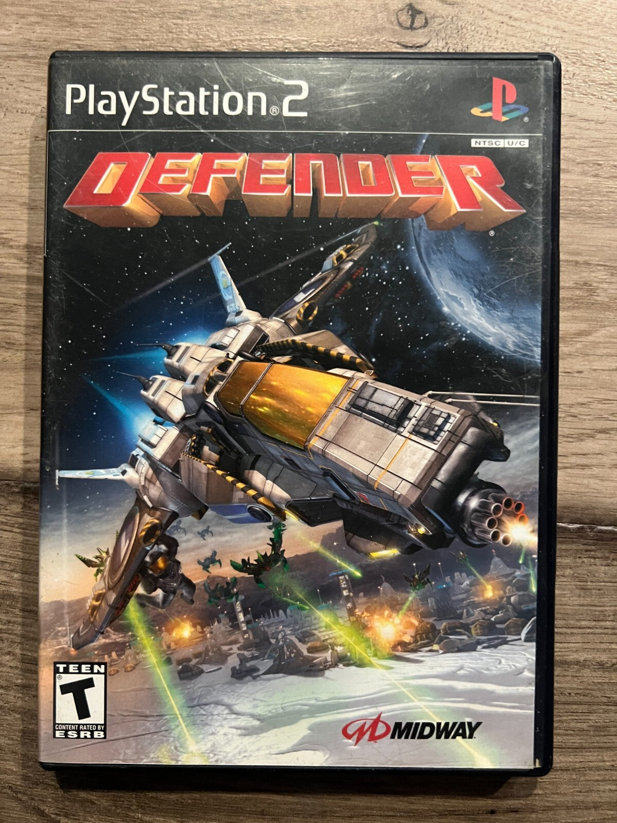 Defender (Sony PlayStation 2, 2002) NO MANUAL