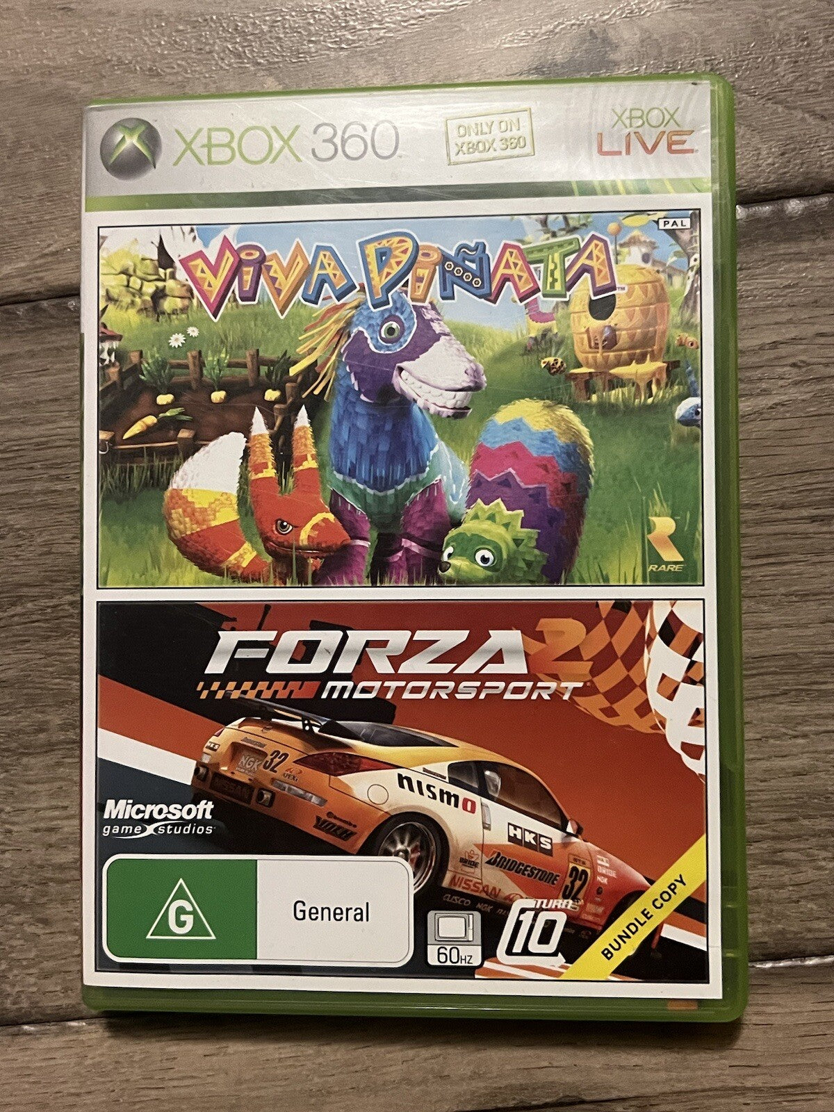 Viva Pinata/Forza Motorsport 2 (Microsoft Xbox 360, 2007) CIB PAL