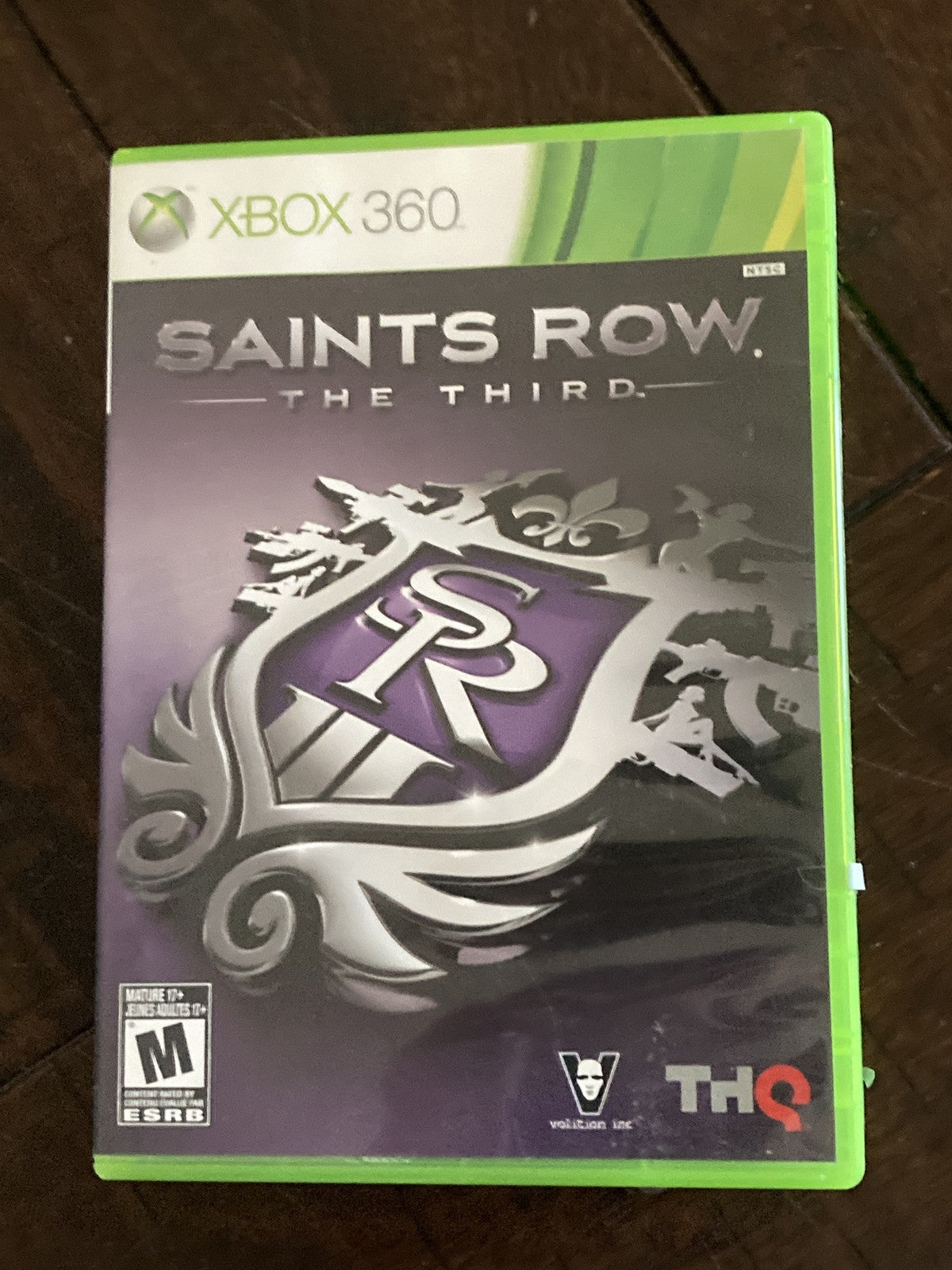 Saints Row: The Third (Microsoft Xbox 360, 2011) NO MANUAL