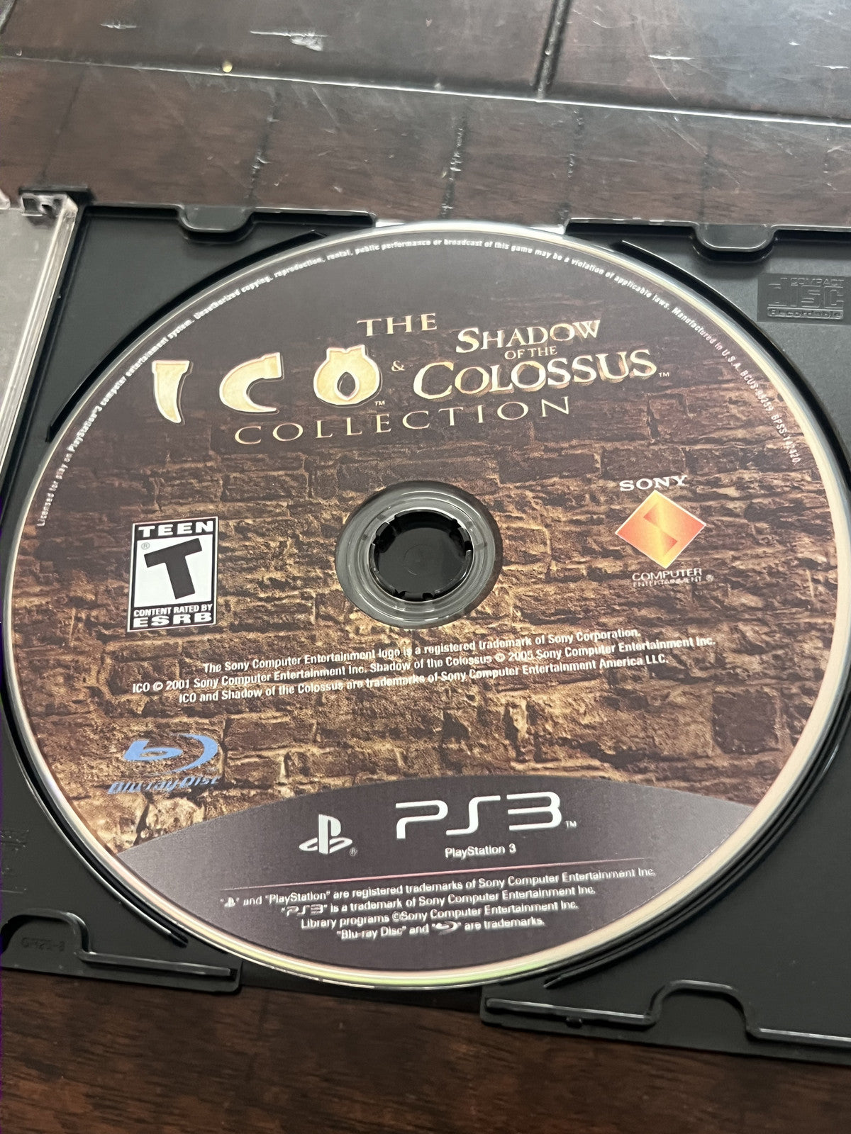 Ico & Shadow of the Colossus Collection (Sony Playstation 3 PS3, 2011) DISC ONLY