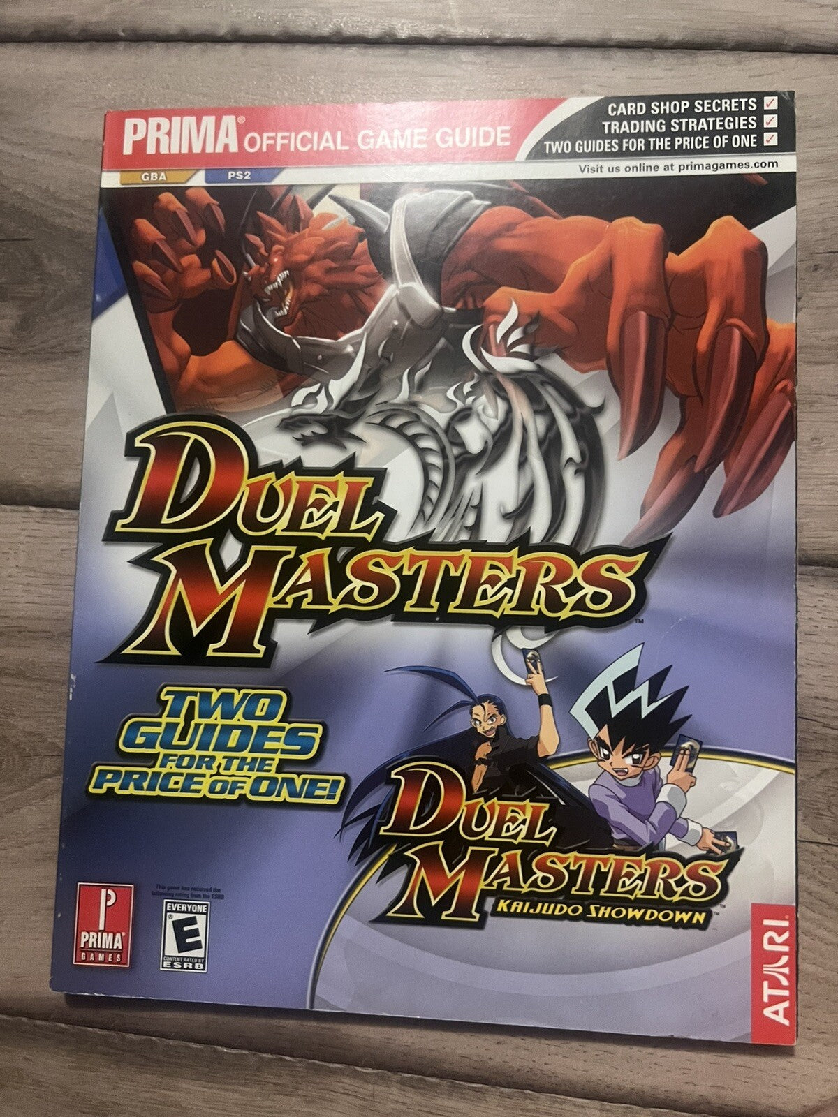 Atari Duel Masters Kaijudo Showdown Prima Official Strategy Game Guide 2004