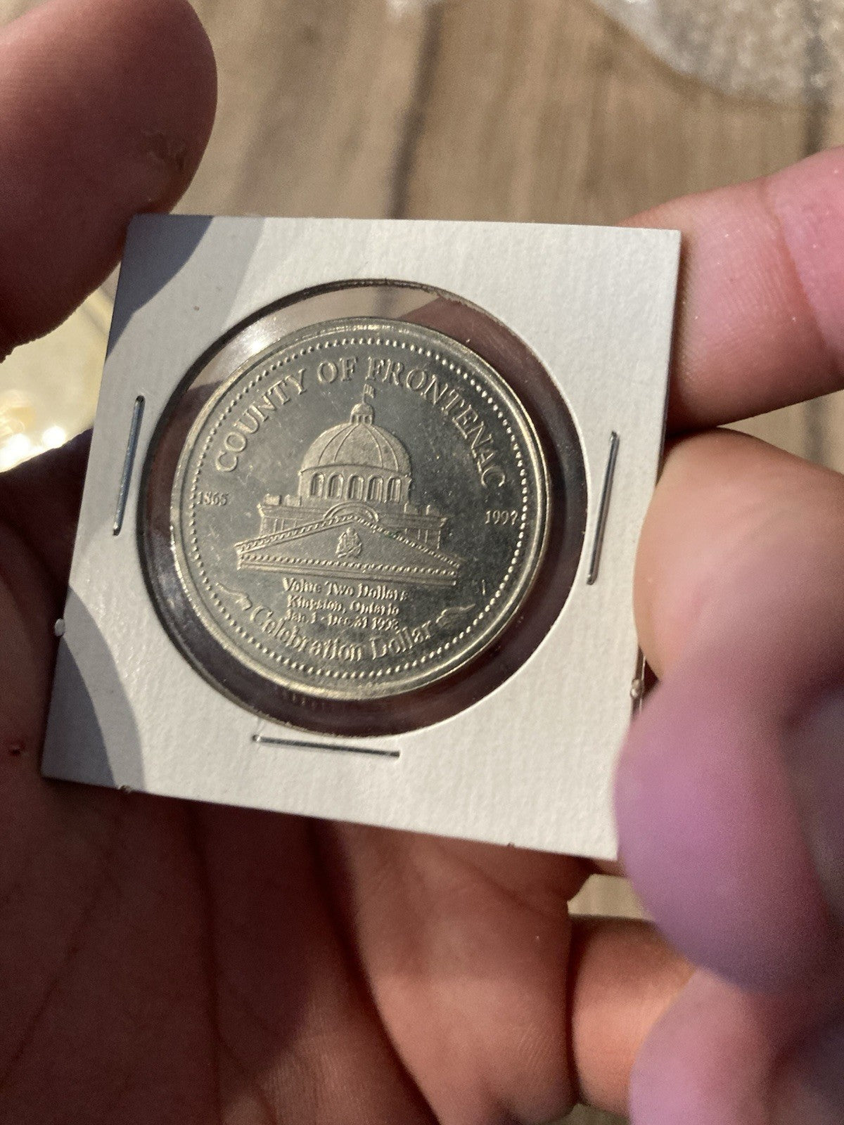 Plowing Match 1998 County Of Prontenac Trade Dollar 2 Dollar Token