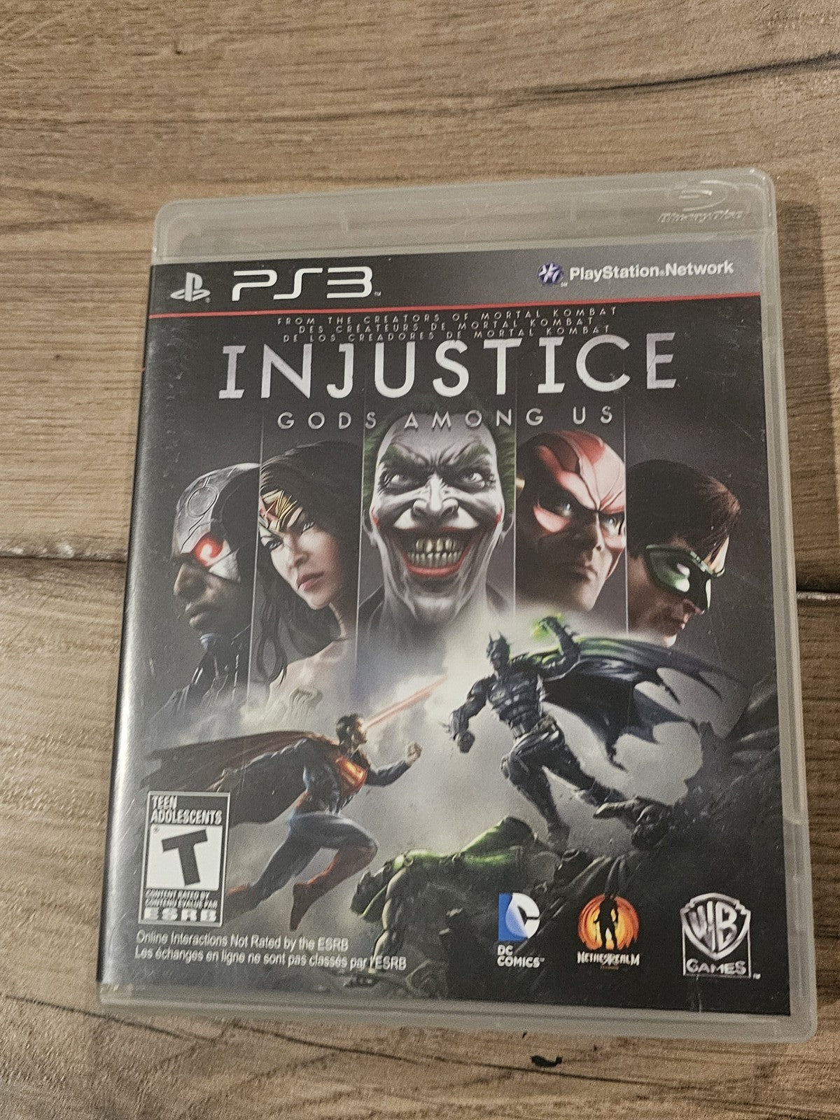 Injustice: Gods Among Us (Sony Playstation 3 PS3, 2013) CIB COMPLETE