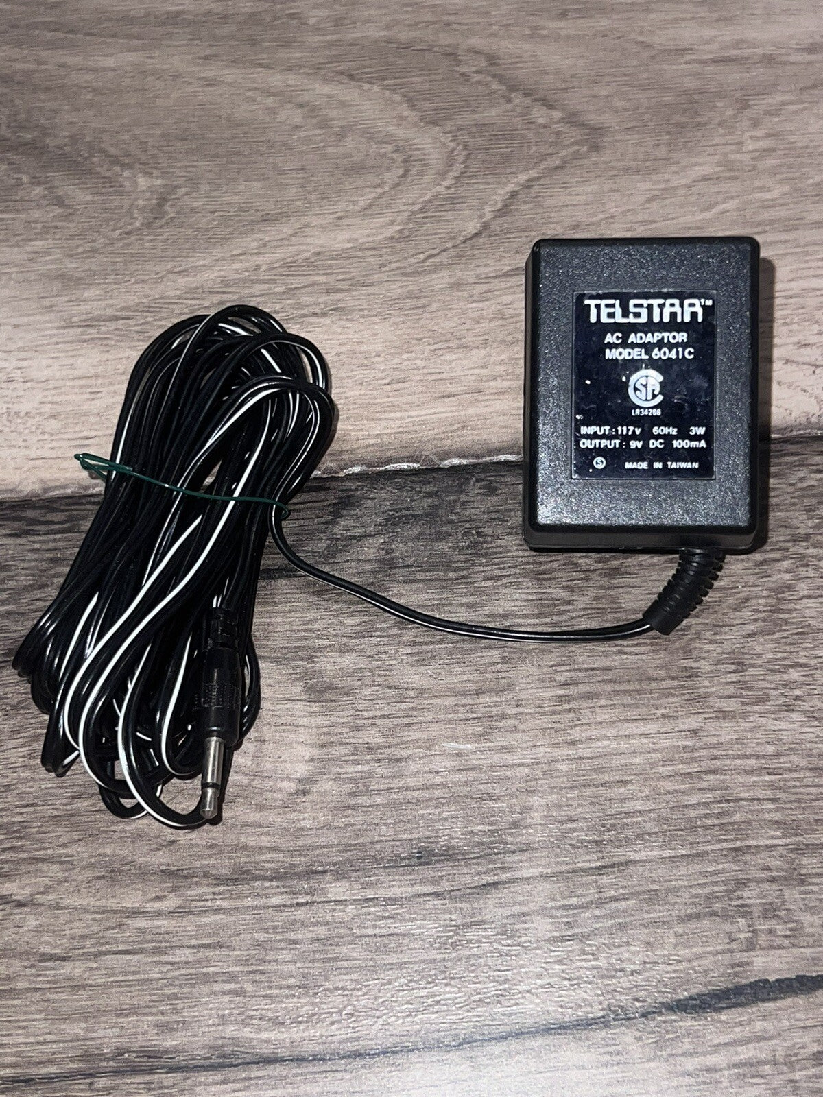 Coleco Telstar AC Adaptor Model 6041C Vintage OEM