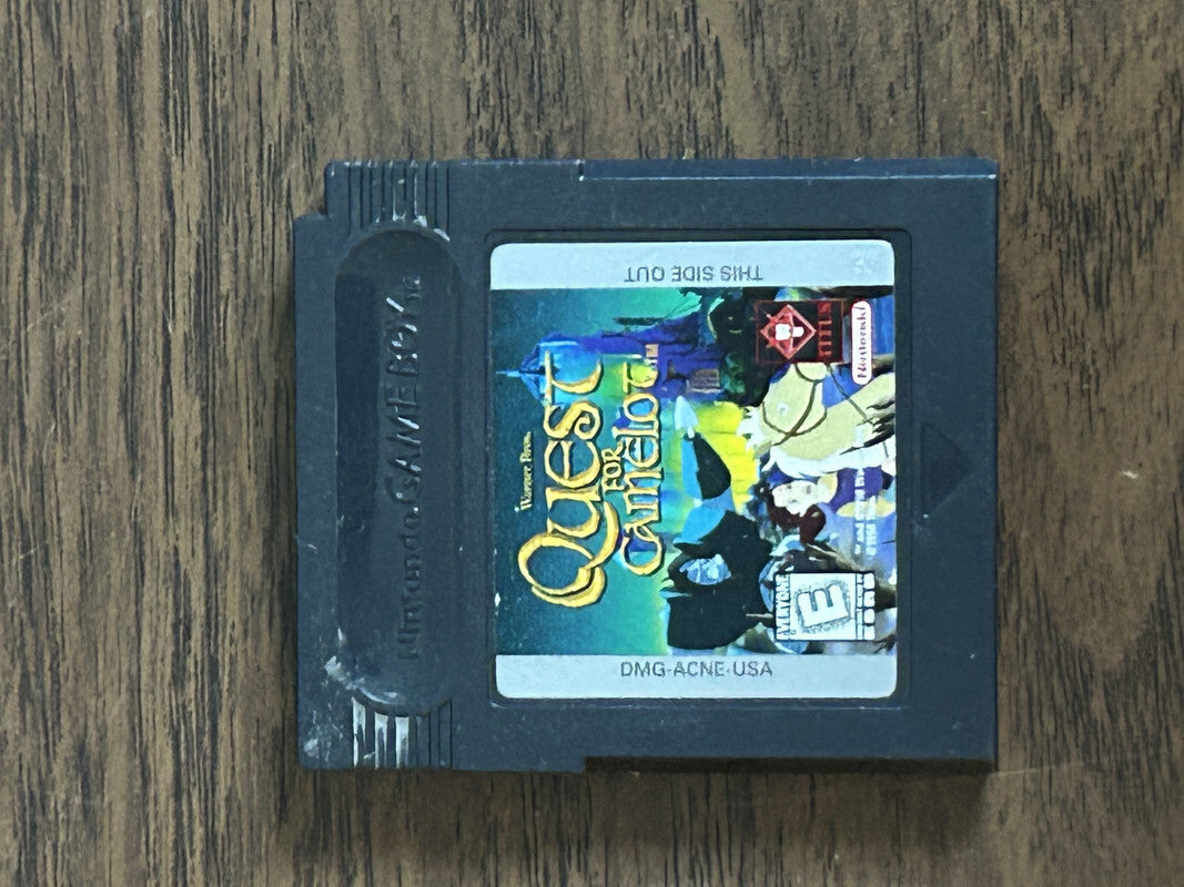 Quest for Camelot (Nintendo Game Boy Color GBC, 1998) CART ONLY