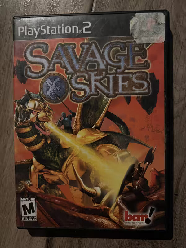 Savage Skies (Sony Playstation 2, 2002) CIB