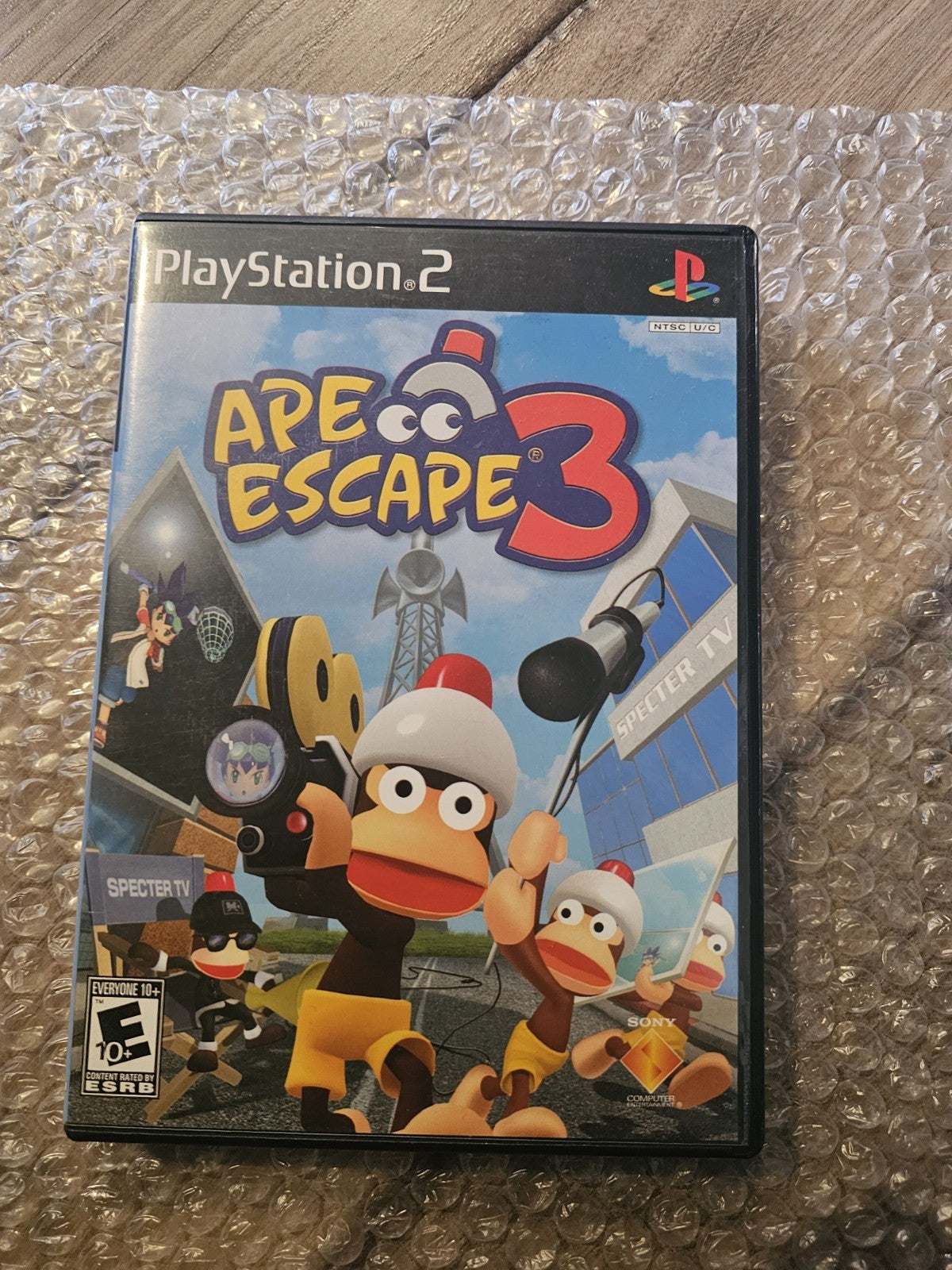 Ape Escape 3 (Sony PlayStation 2, 2006) ARTWORK ONLY