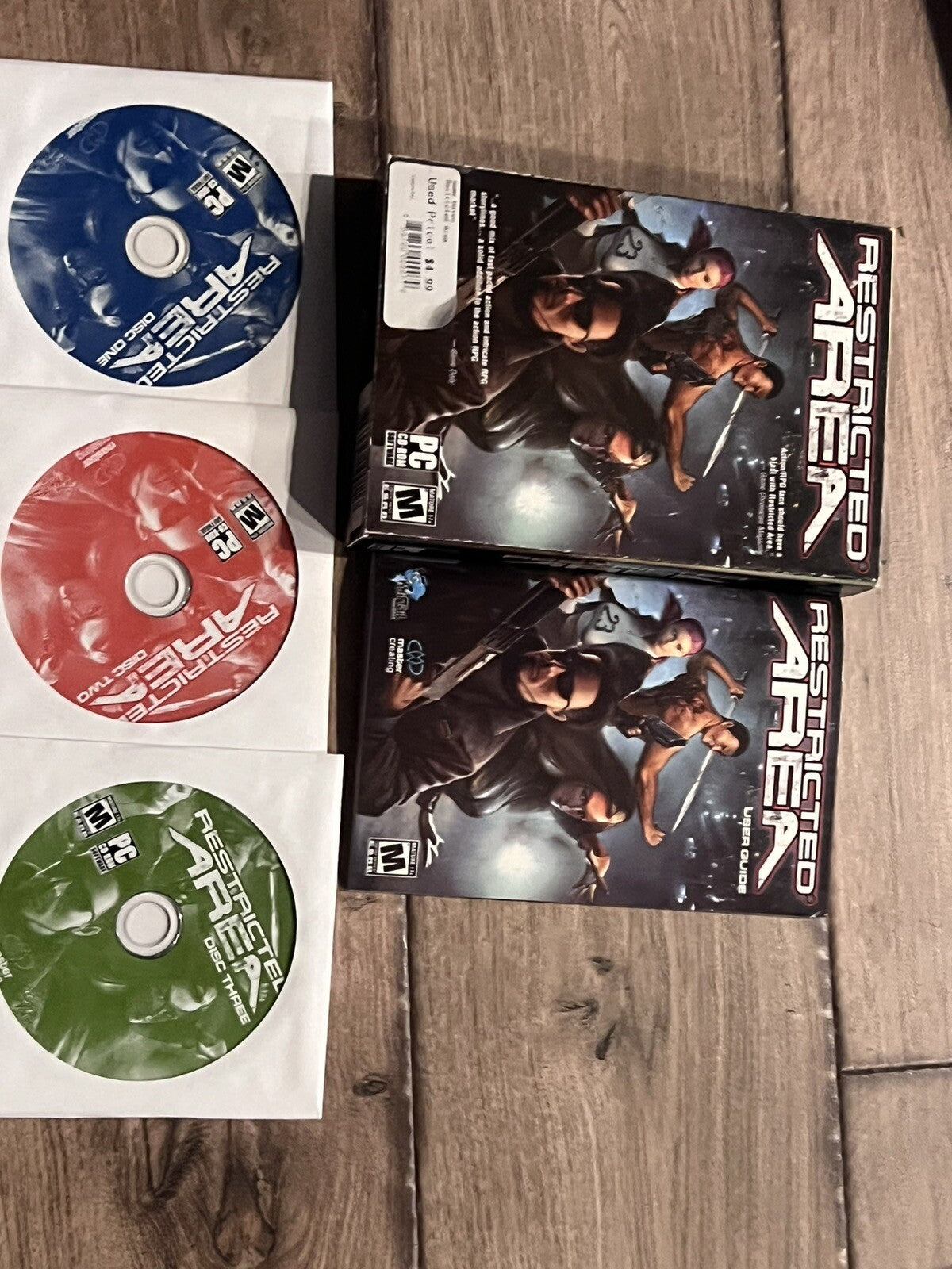 Restricted Area (PC CD-ROM, 2004) CIB COMPLETE