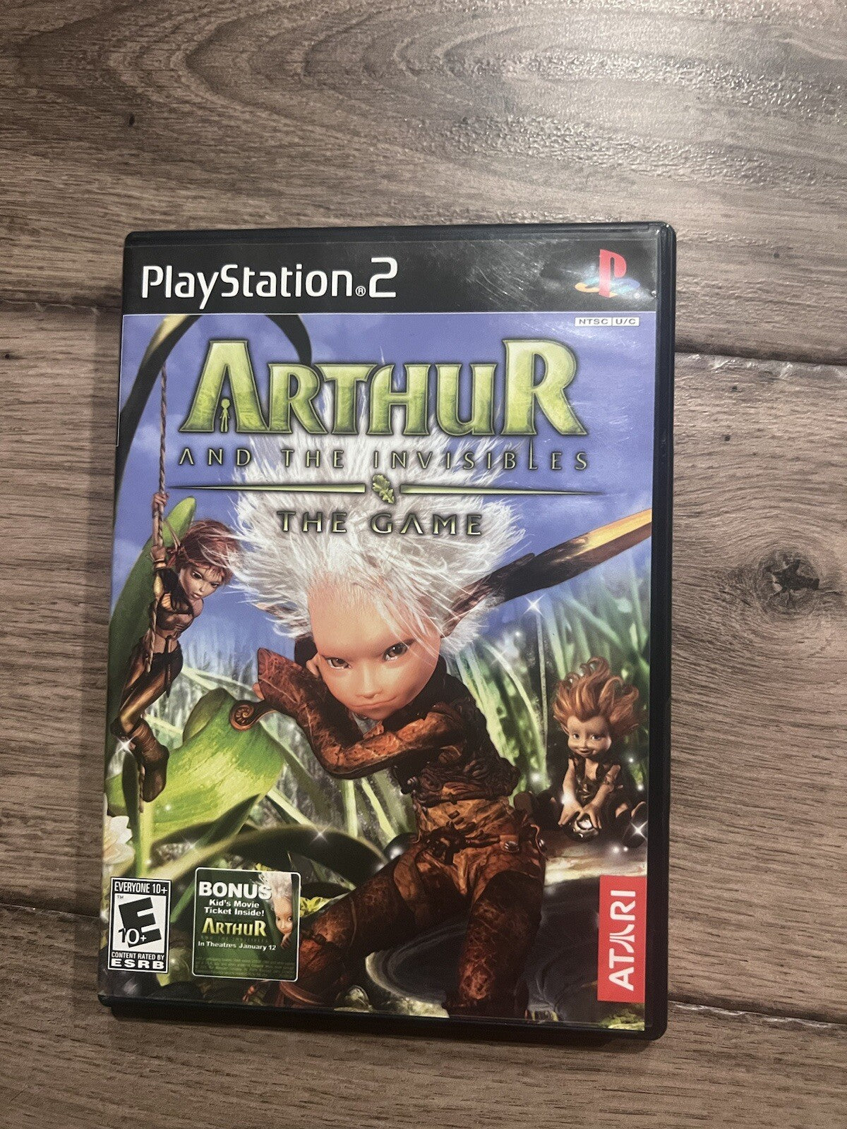 Arthur and the Invisibles (Sony PlayStation 2, 2007) CIB
