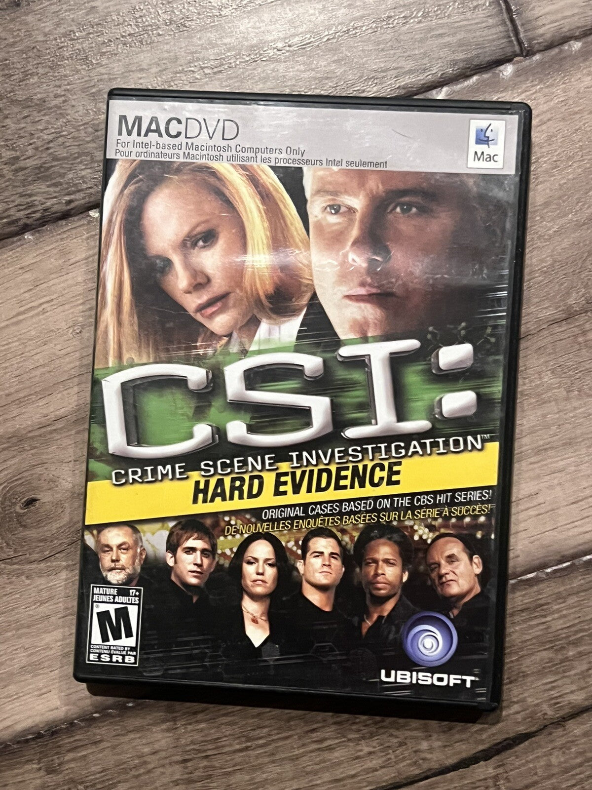 CSI Crime Scene Investigation Hard Evidence (PC MAC DVD-ROM, 2000) CIB