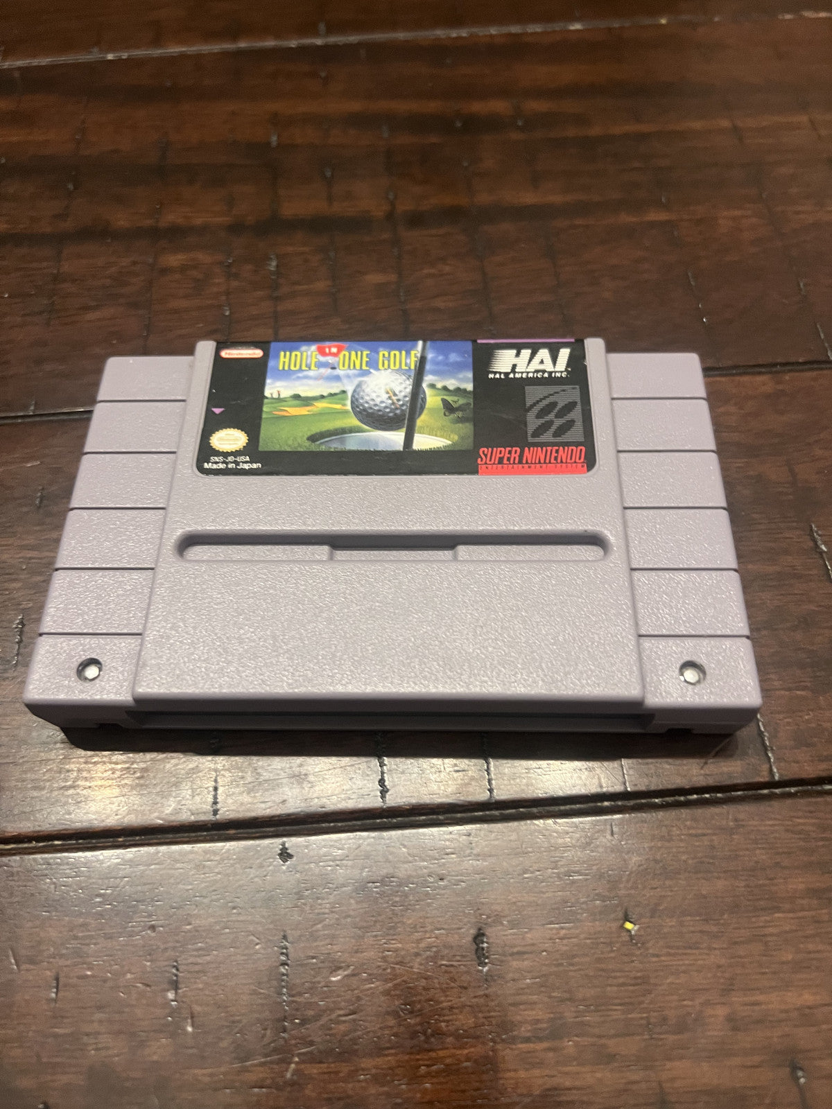 Hal's Hole in One Golf (Super Nintendo SNES, 1991) CART ONLY