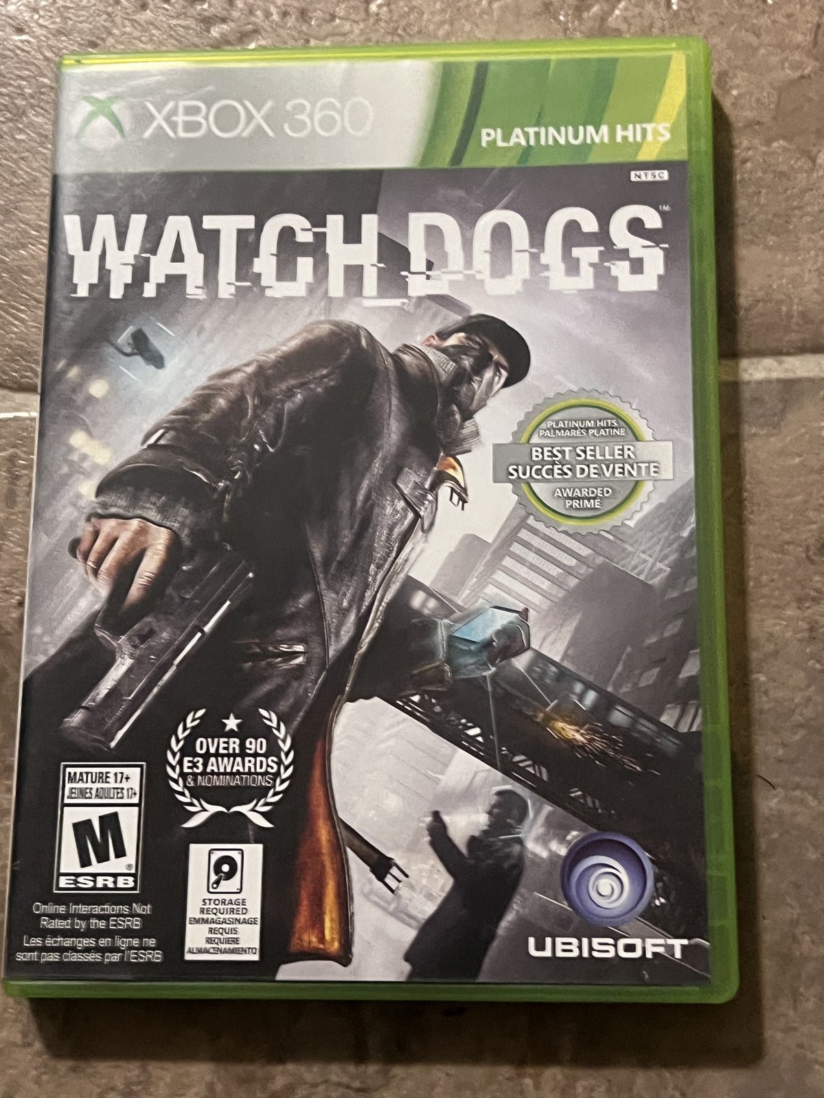 Watch Dogs: Platinum Hits (Microsoft Xbox 360, 2014) CIB COMPLETE