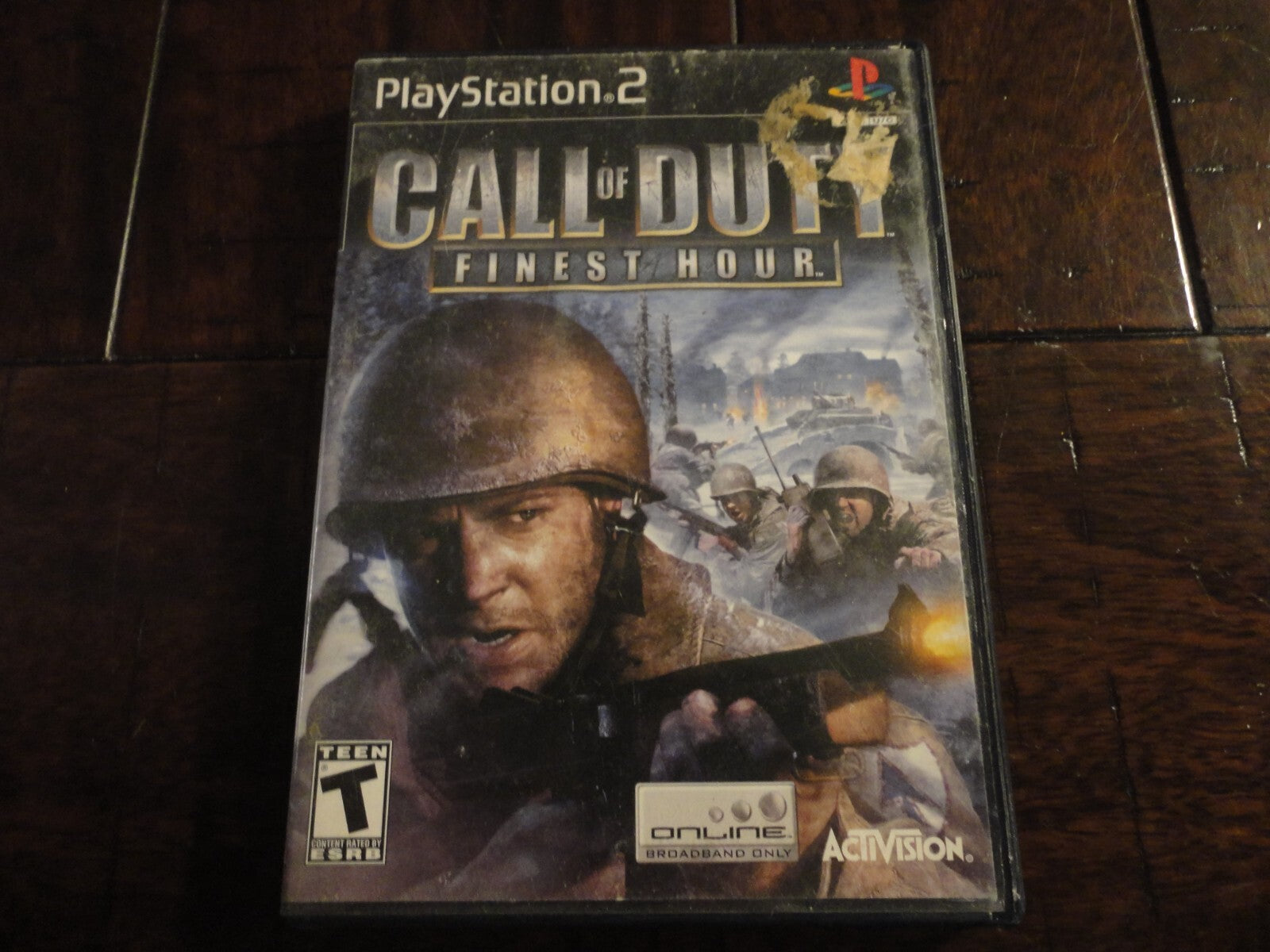 Call of Duty: Finest Hour (Sony PlayStation 2, 2004) NO MANUAL