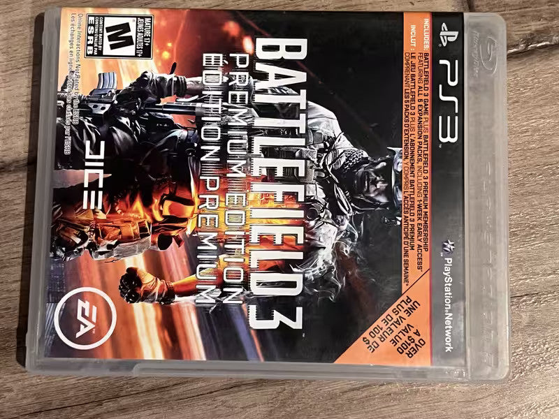 Battlefield 3: Premium Edition (Sony Playstation 3, 2012) CIB