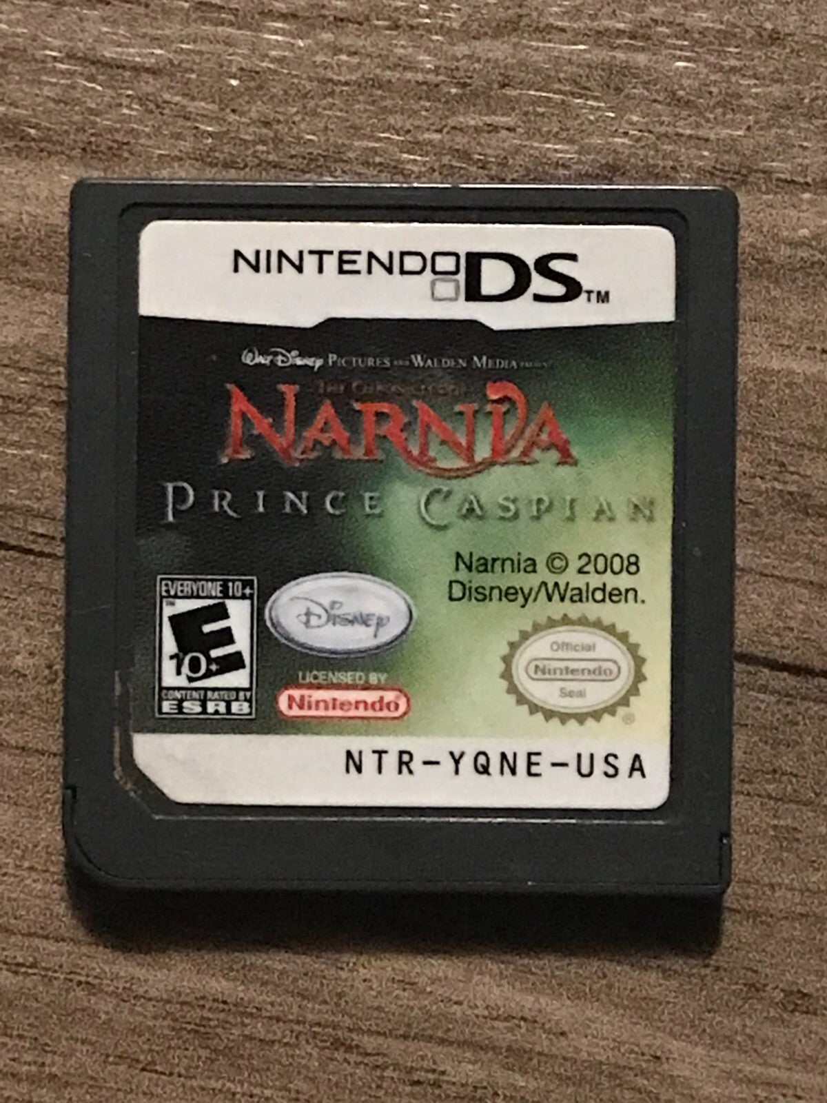 Chronicles of Narnia: Prince Caspian (Nintendo DS, 2008) CART ONLY